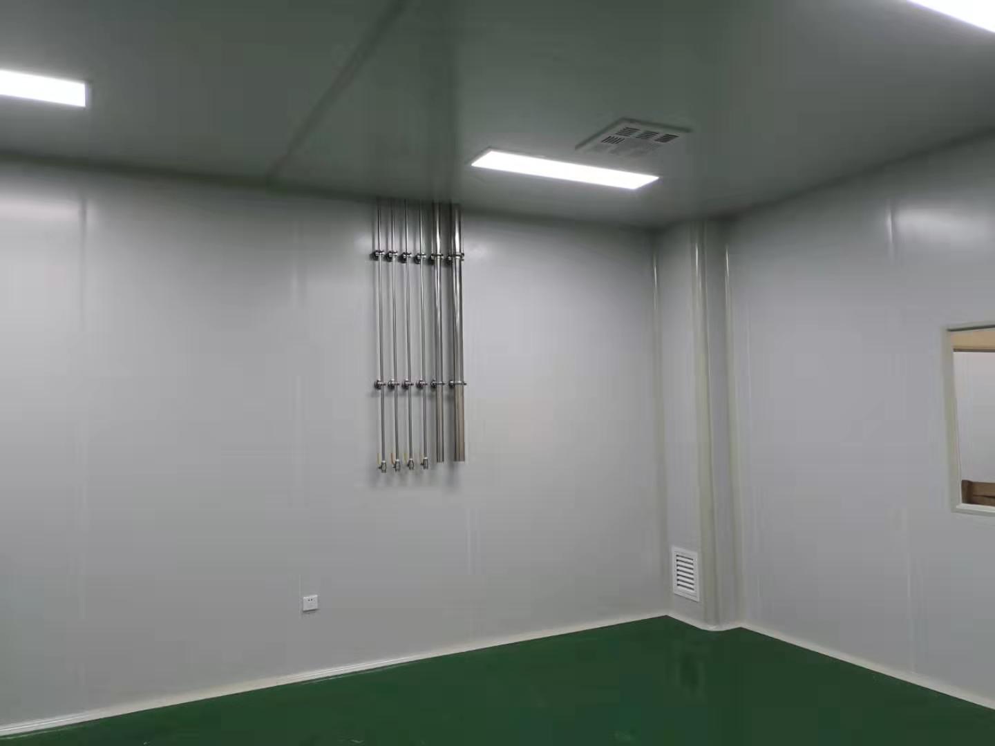 石家莊科源藥機(jī)十萬(wàn)級(jí)凈化車間，完成第三方檢測(cè)驗(yàn)收