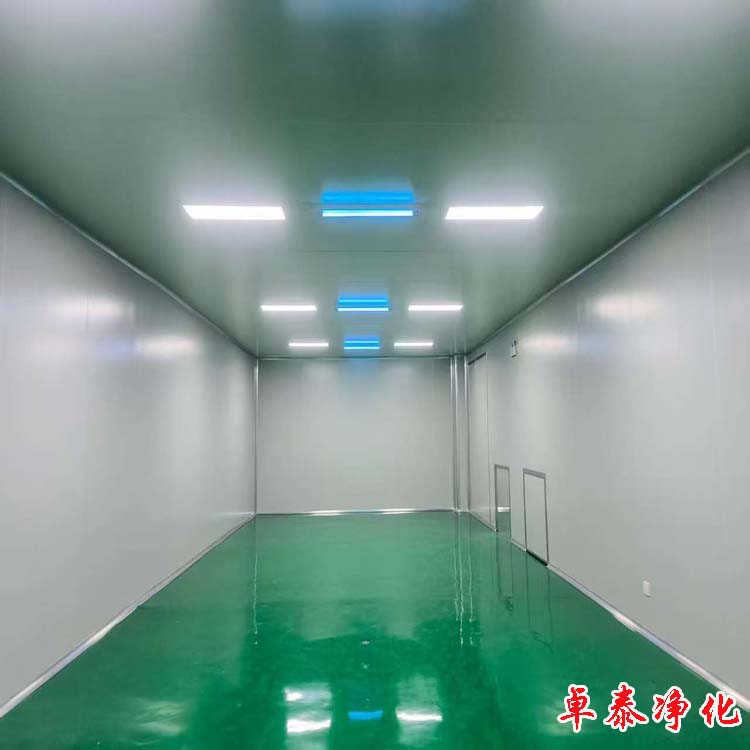 石家莊凈化車間裝修施工完成，河北凈化車間裝修廠家找卓泰凈化